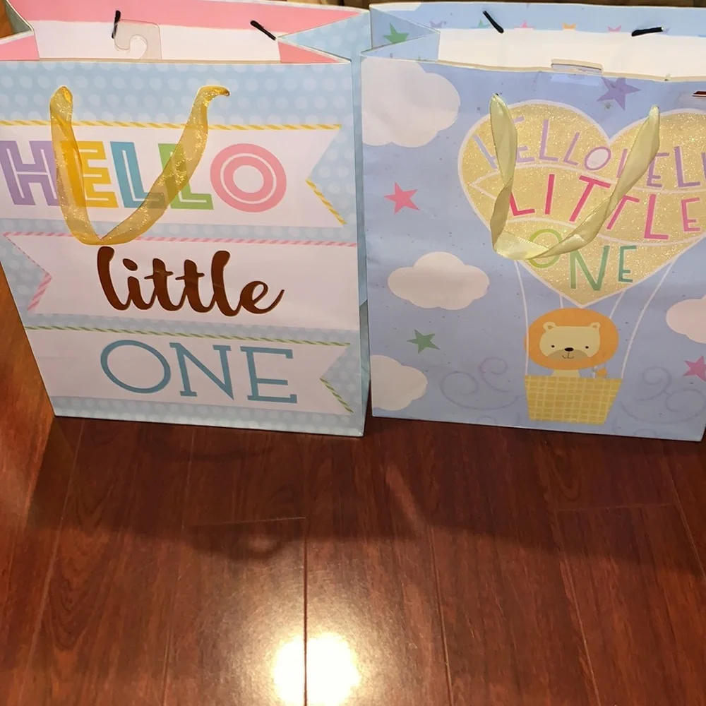 2 voila baby gift bags med size